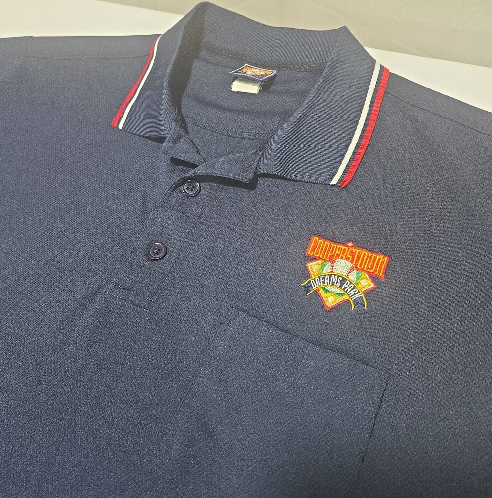 Cooperstown Dreams Park Baseball Short Sleeve Polo Shirt XL Sports Memorabilla